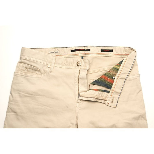 Alberto Jeans Pipe Regular Fit in Light Tan