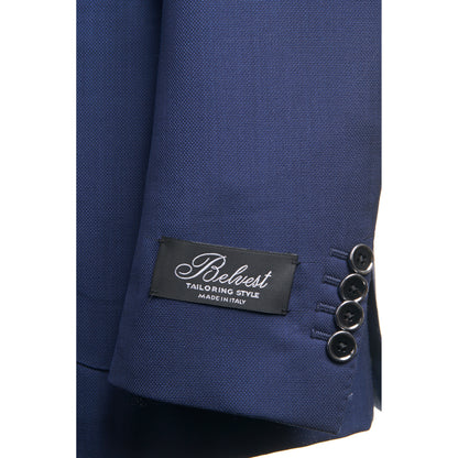 Belvest Travel Sport Coat Wool in Blue Royal