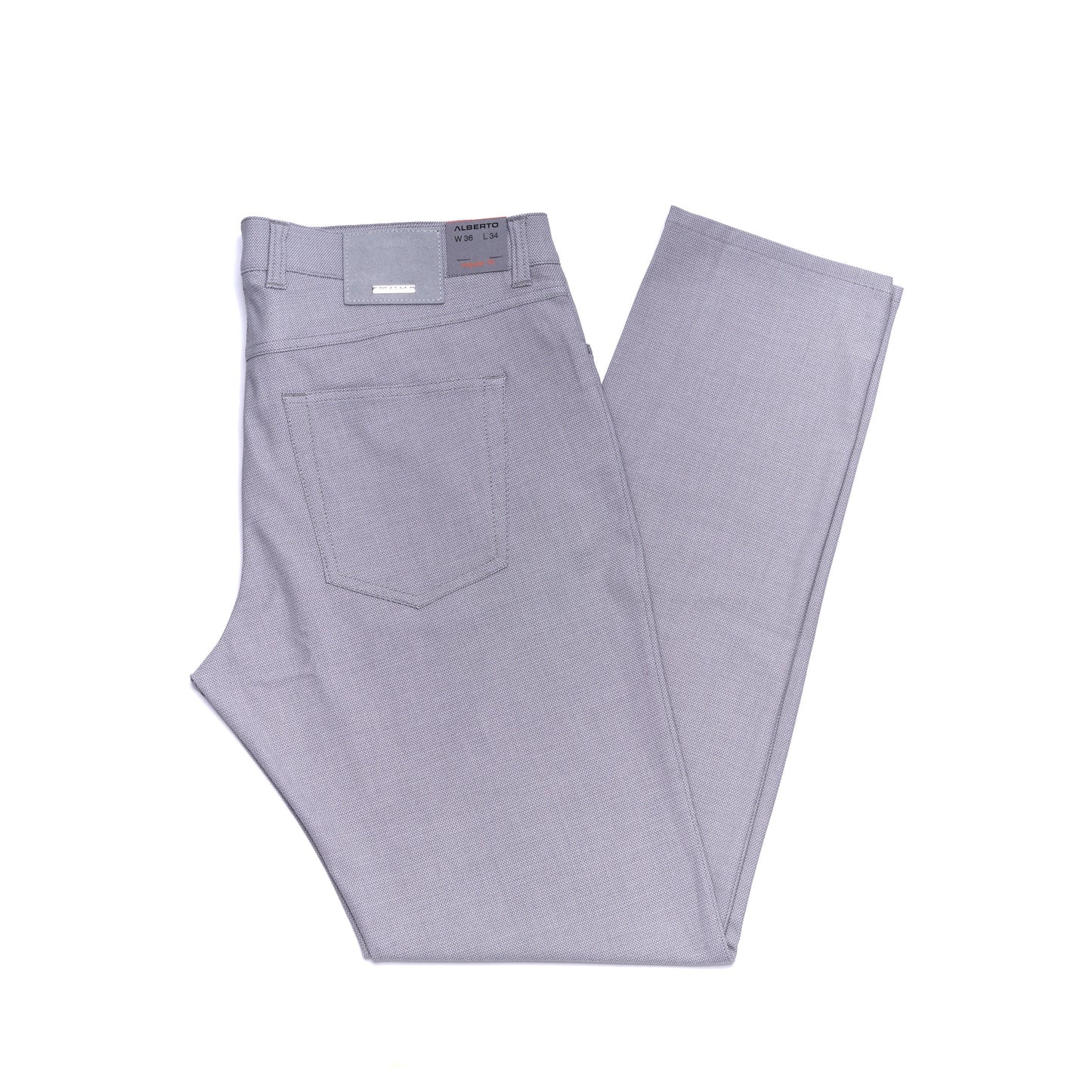 Alberto Jeans Ceramica in Pipe Regular Fit Model in Grey