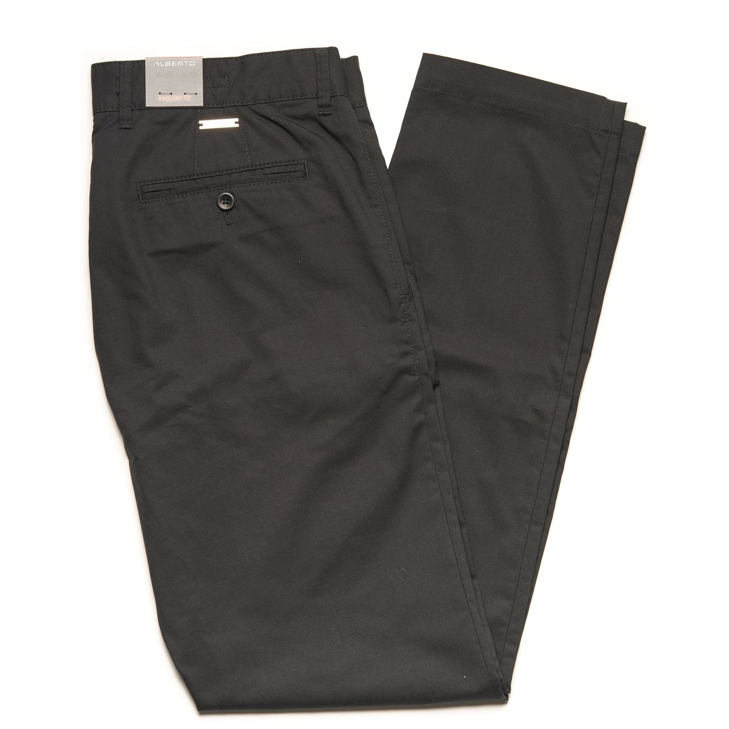 Alberto Jeans Lou Cotton Ceramica Gabardine Regular Fit in Black