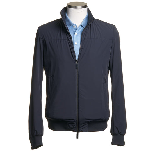 Gimo's Water-Resistant Bomber Jacket in Navy