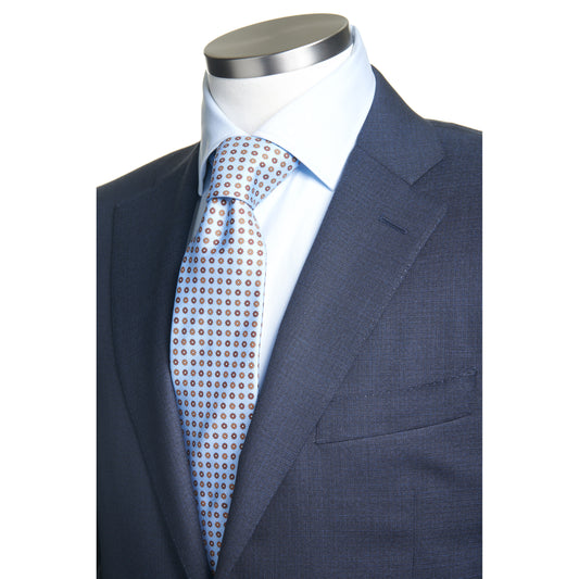 Canali 100% Wool Siena Model Suit in Dark Navy