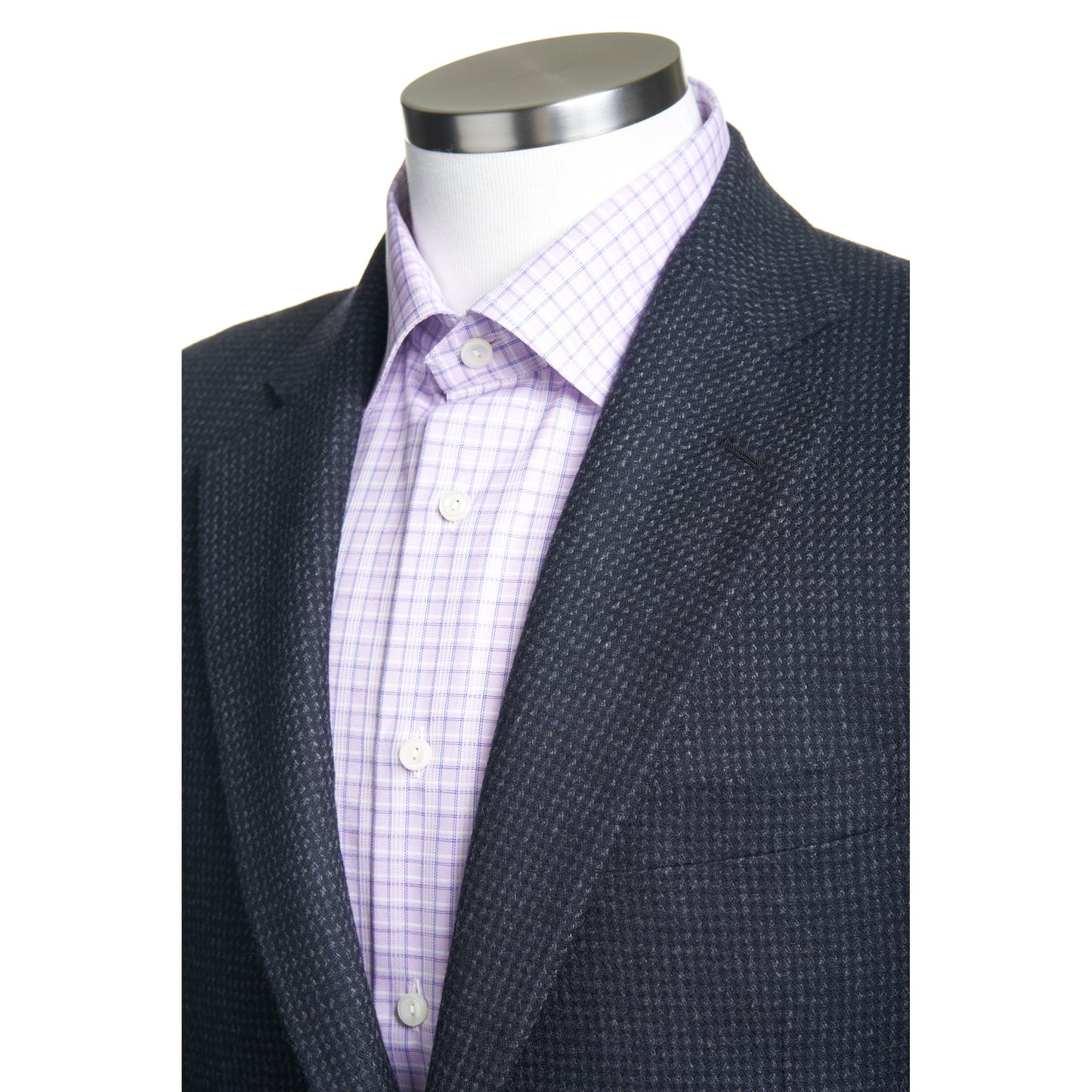 Pal Zileri Model Z Wool Cashmere Sport Coat in Blue Grey