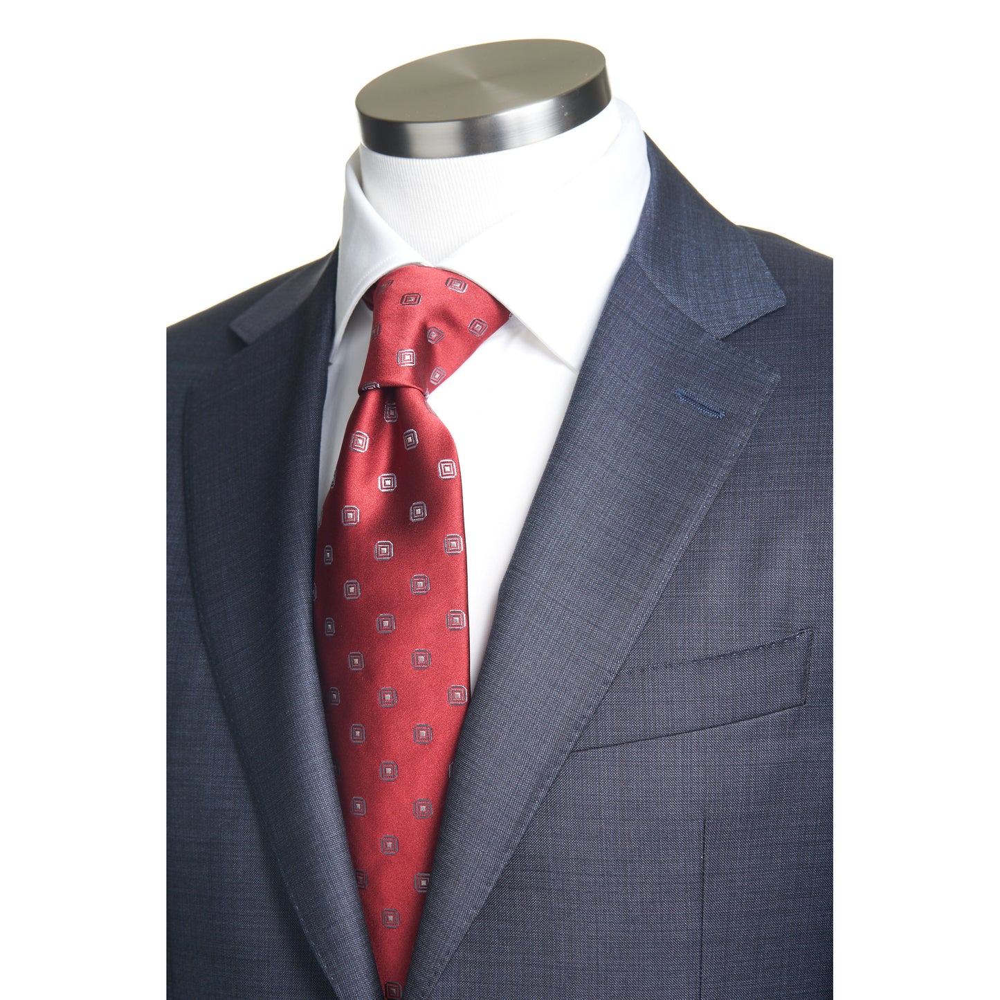 Canali Suit 100% Wool in Blue Grey