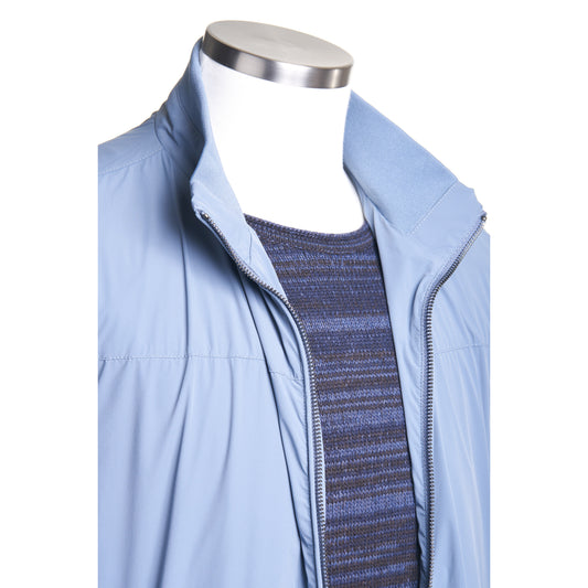 Gimo's Water-Resistant Bomber Jacket in Light Blue