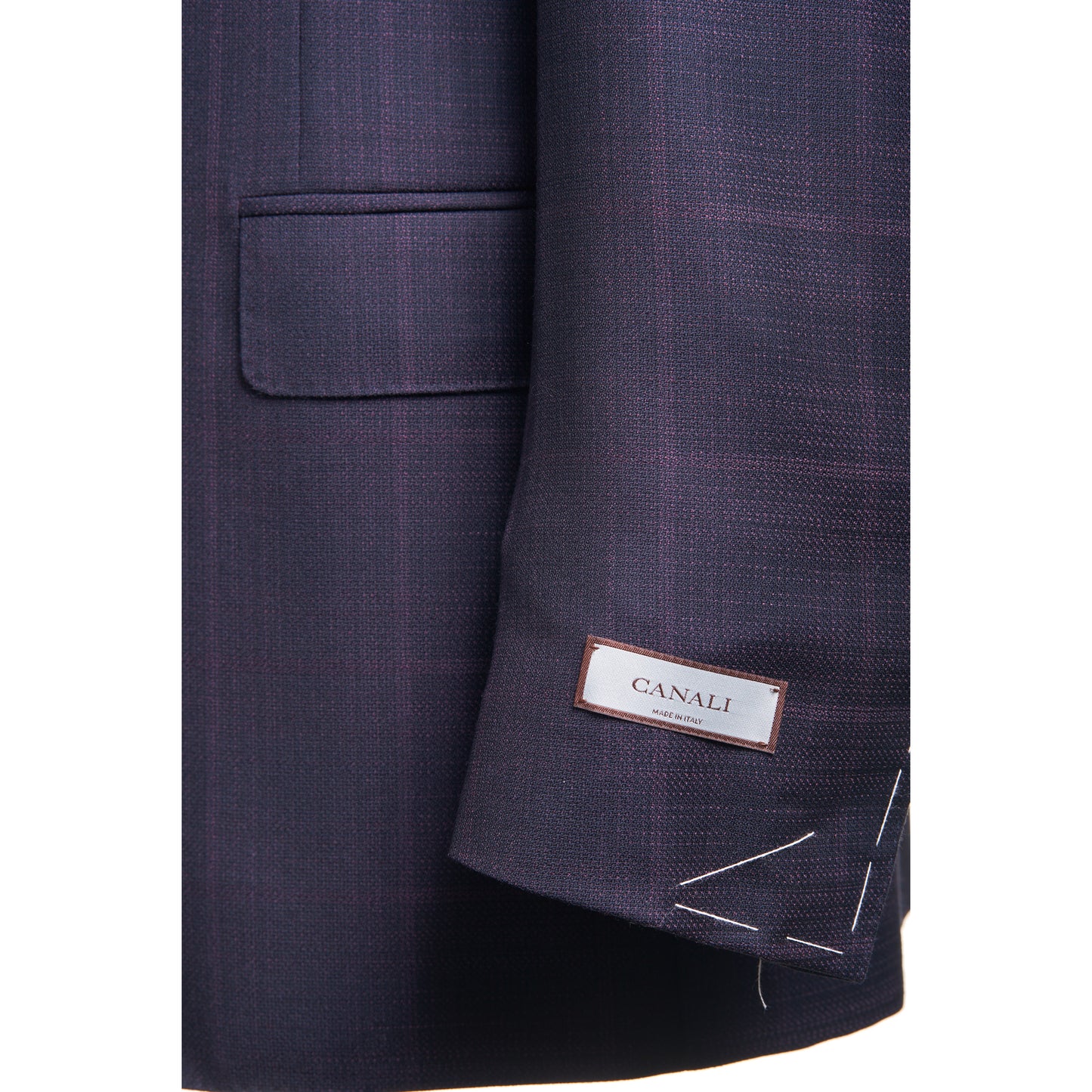Canali Siena Sport Coat in Maroon