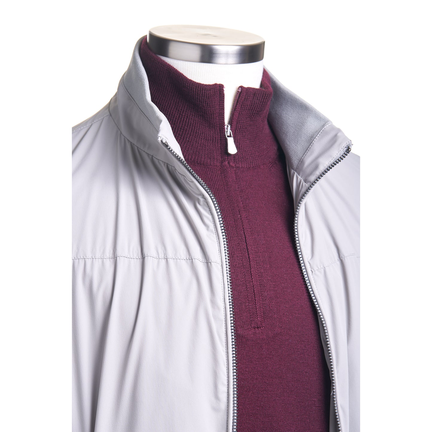 Gimo's Water-Resistant Bomber Jacket in Stone