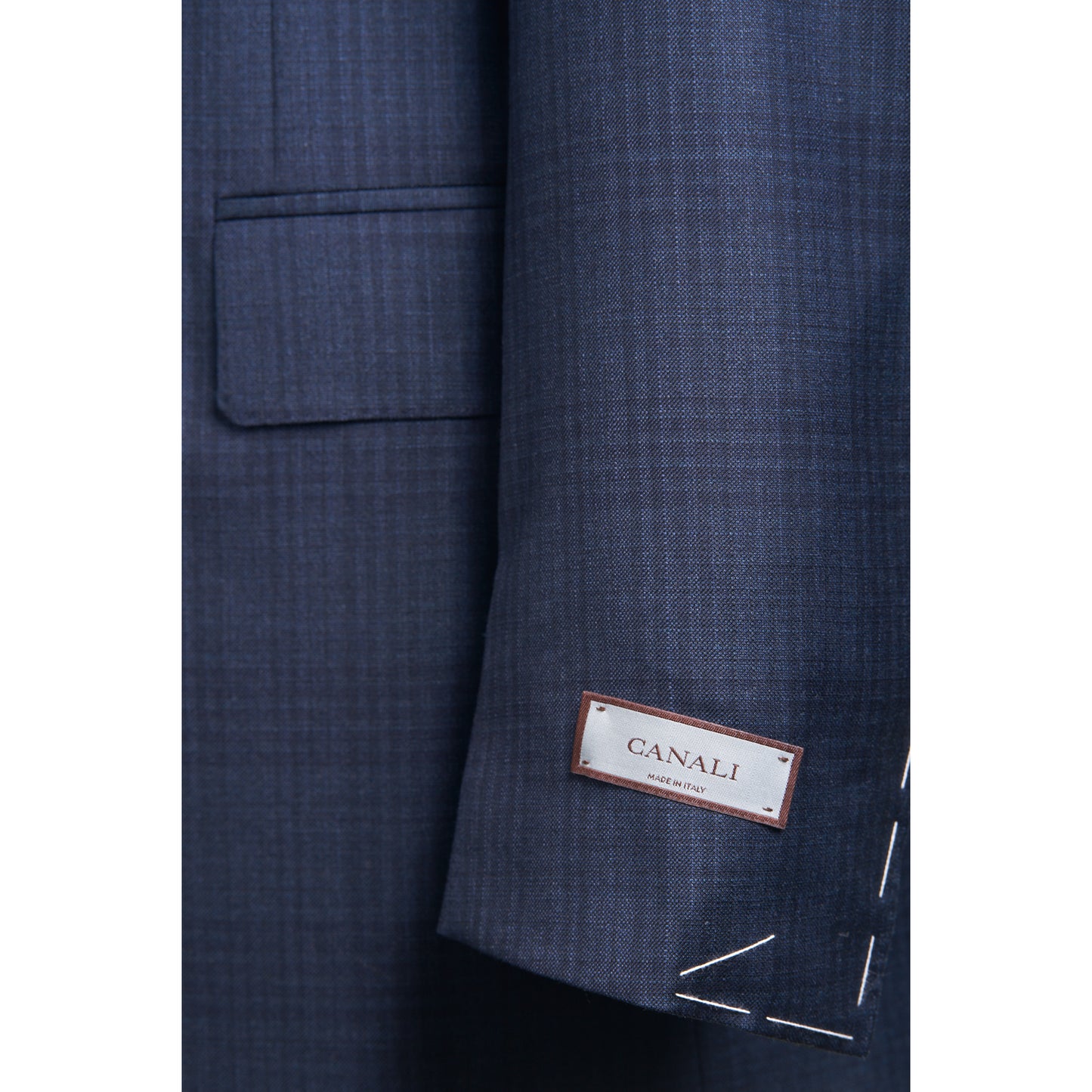 Canali Suit in Siena Model -Blue Glen Plaid