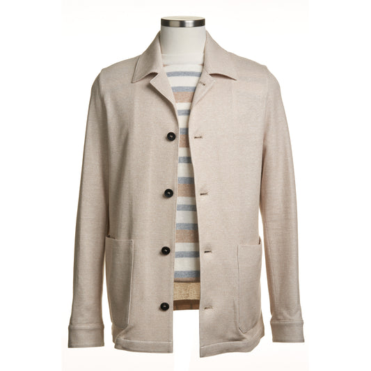 Fradi Techno Active Four Season Super Stretch Shirt jacket -Beige