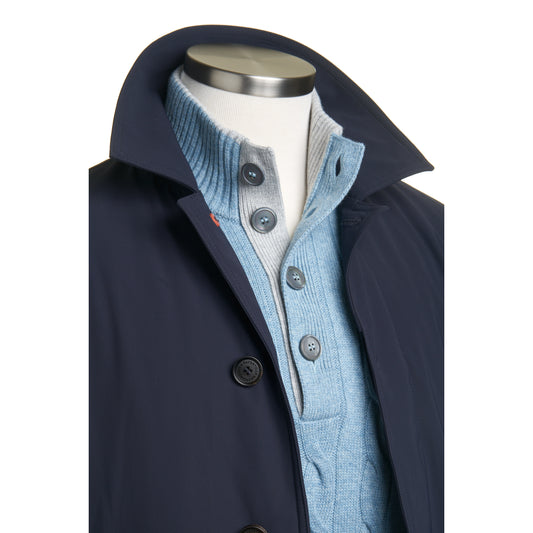 Waterville Super Stretch Car Coat in Navy