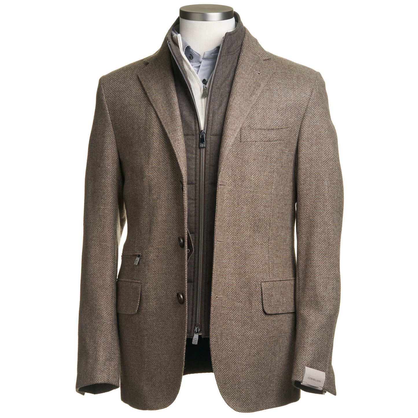 Corneliani ID Jacket In Wheat