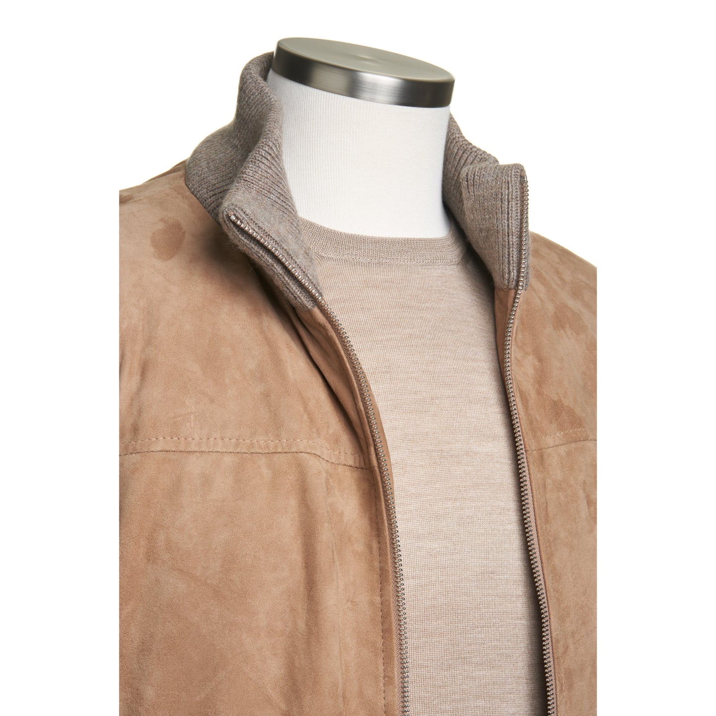 Milestone Nicolas Suede Jacket in Sand