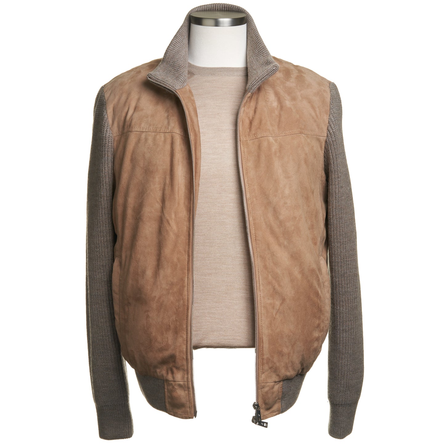 Milestone Nicolas Suede Jacket in Sand