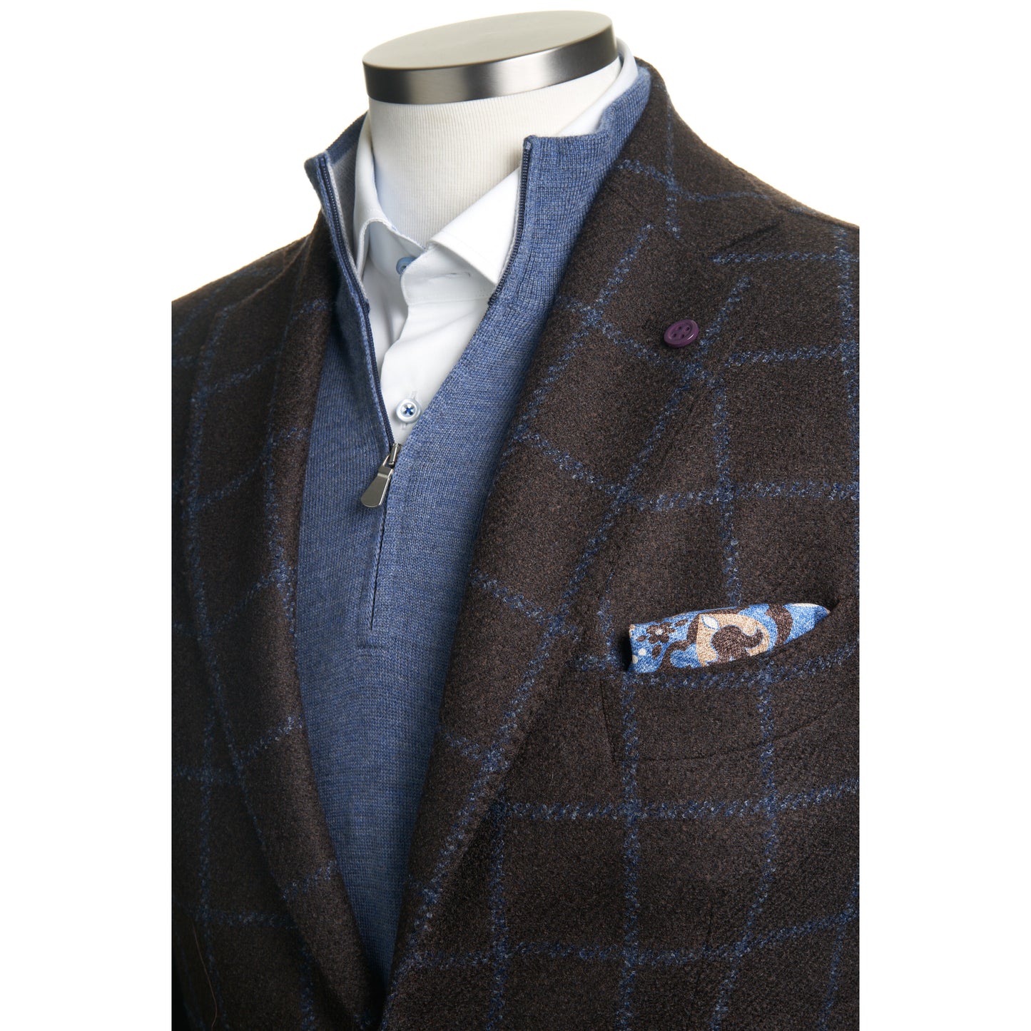 Sartoria Partenopea Sport Coat in Brown