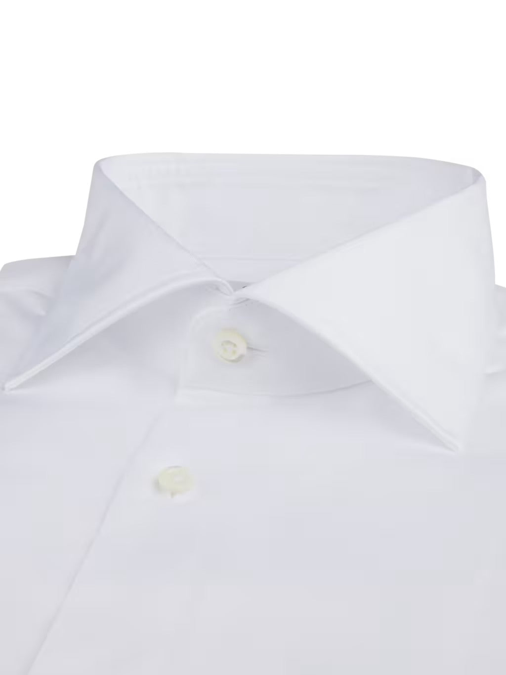 Stenstroms White Twill French Cuff Dress Shirt