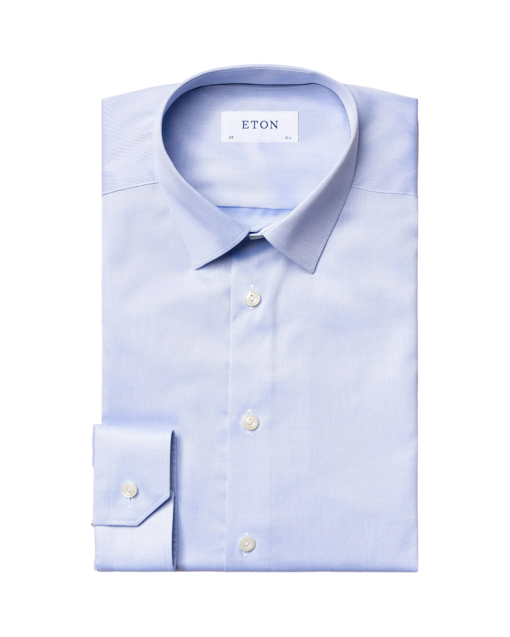 Eton Signature Twill Dress Shirt In-Light Blue Slim / 15 3/4 / Solid Eton Signature Twill Dress Shirt In-Light Blue Slim / 15 3/4 / Solid