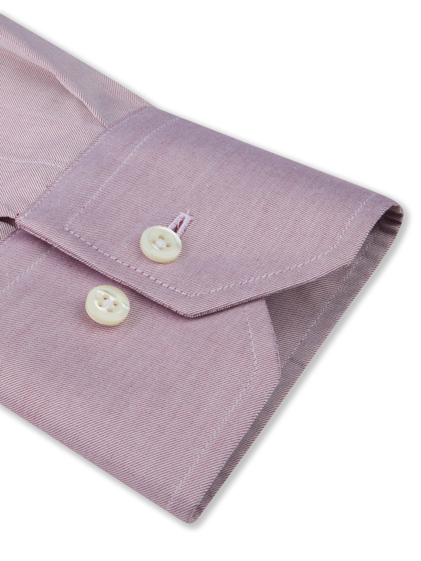 Stenströms Regular Fit Twill Shirt in Light Red
