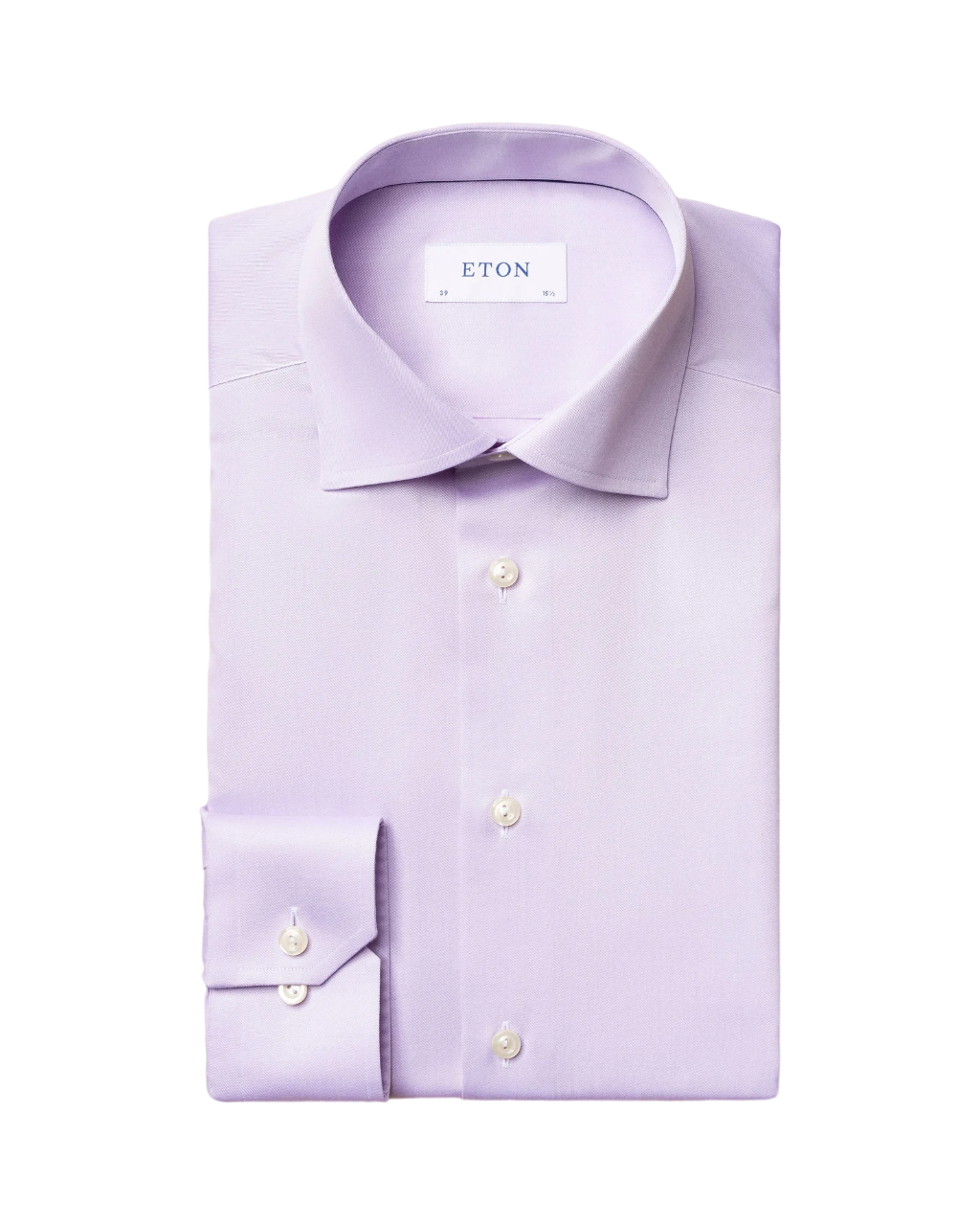 Eton Twill Dress Shirt in Pink Slim / 16.5 / Solid Eton Twill Dress Shirt in Pink Slim / 16.5 / Solid