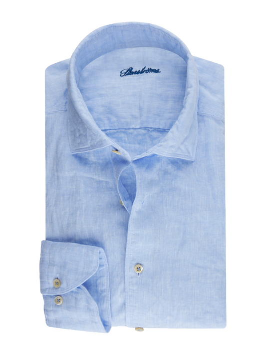 Stenstroms Linen Shirt in Light Blue