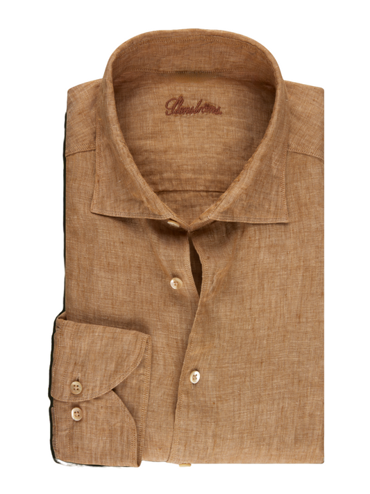 Stenstroms Linen Shirt in Brown