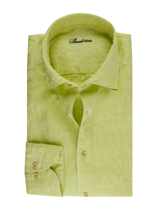 Stenstroms Linen Shirt in Light Green