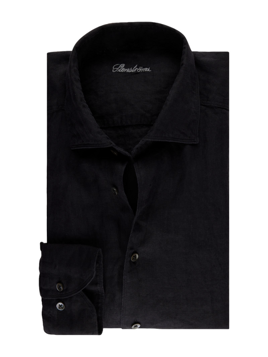 Stenstroms Linen Shirt in Black