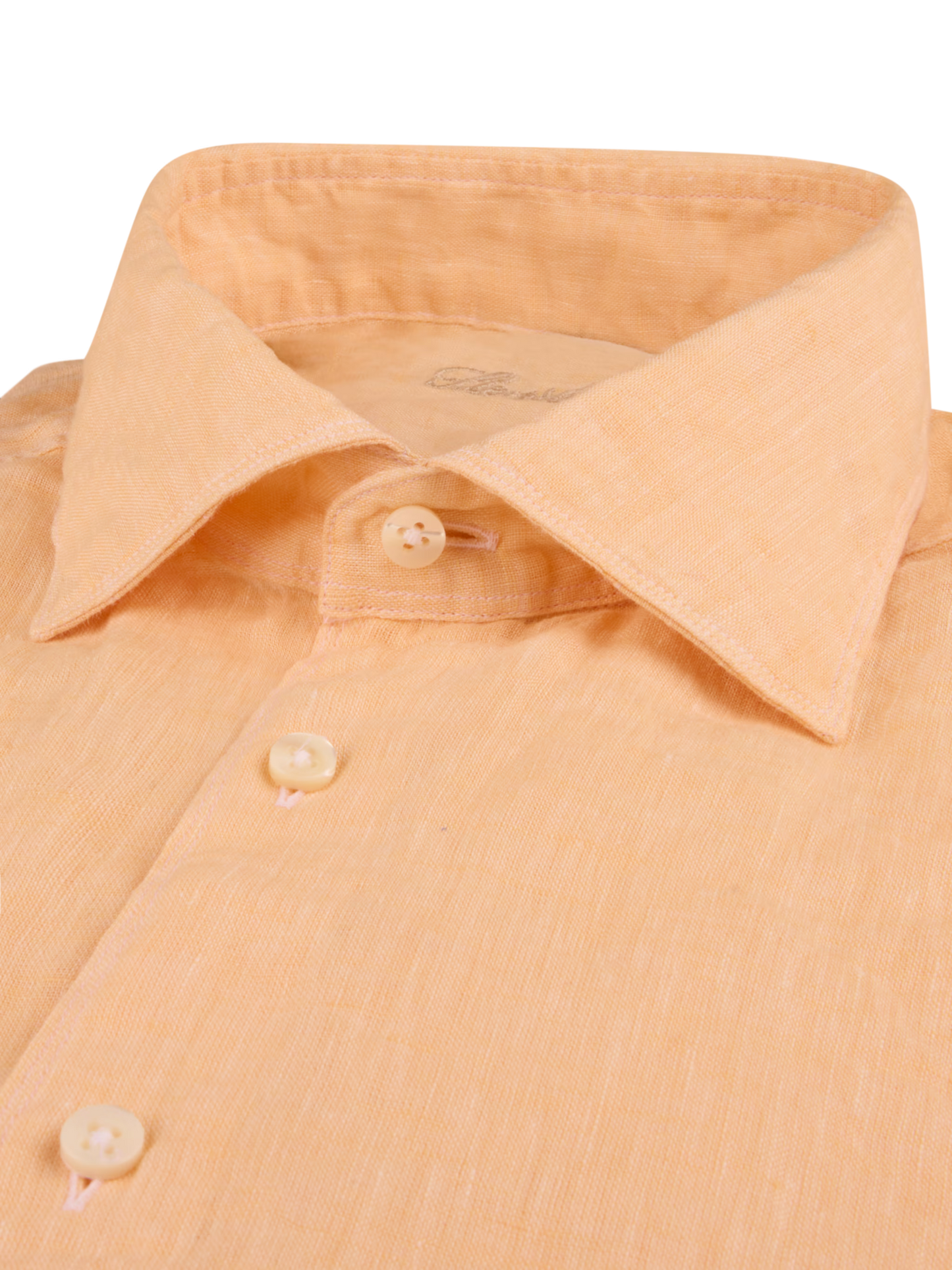 Stenstroms Linen Shirt In Light Orange