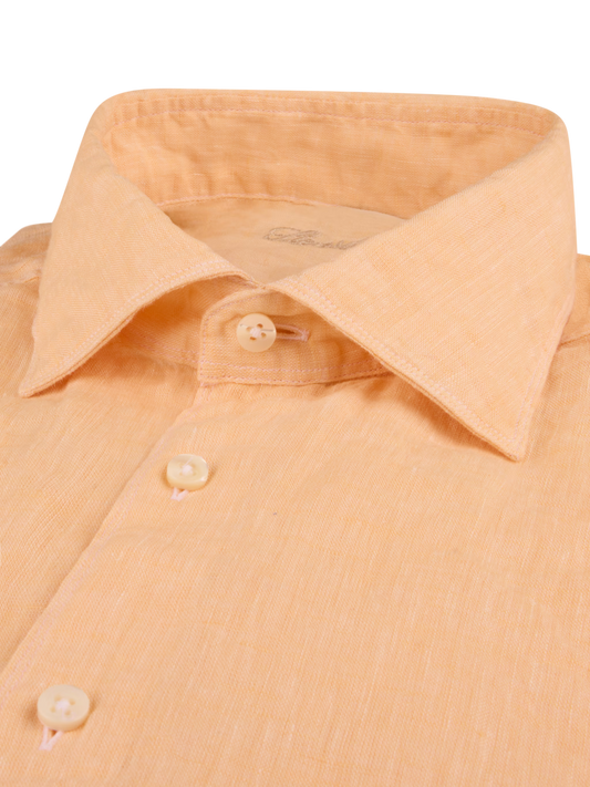 Stenstroms Linen Shirt In Light Orange