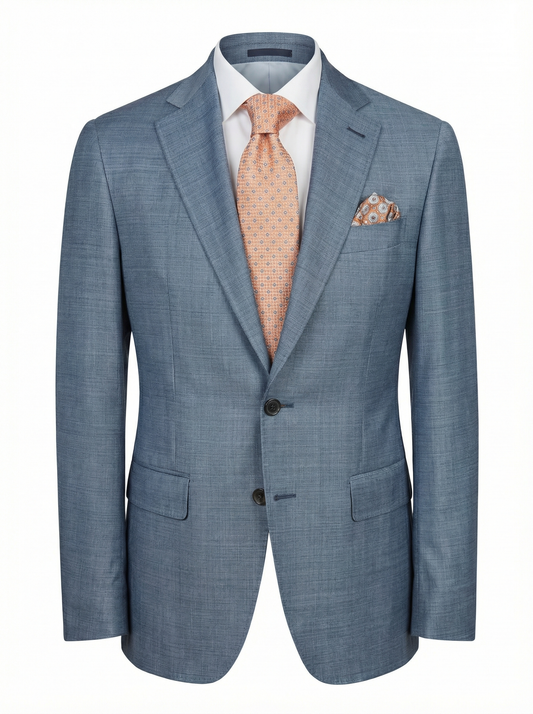 Canali Kei Model Suit in Light Blue