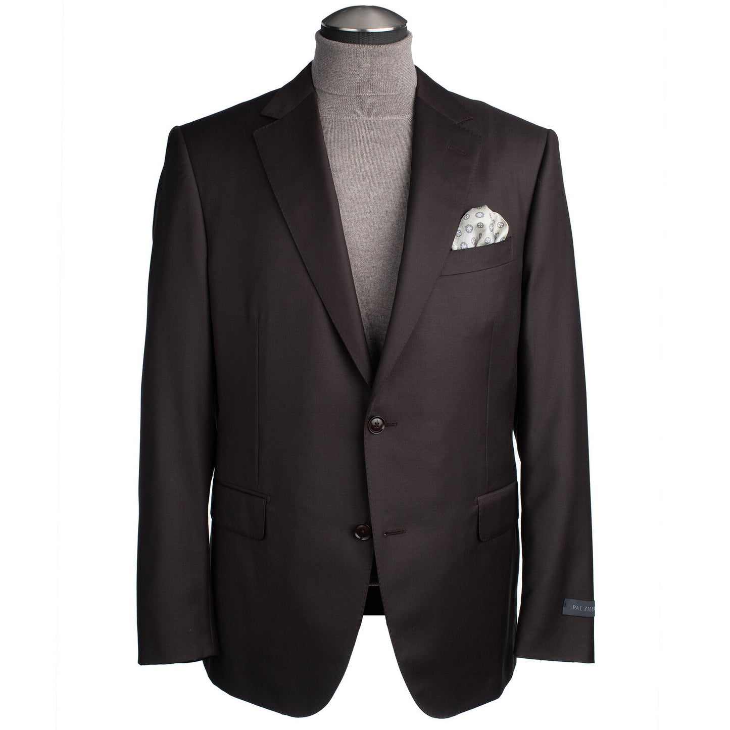 Pal Zileri Model Z Super 130 Suit in Chocolate Brown