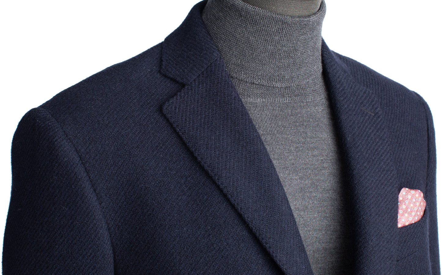 Pal Zileri Wool Lab Sport Coat in Navy Blue