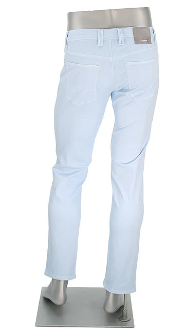 Alberto Super Stretch Jean in Model Pipe Light Weight - Sky Blue