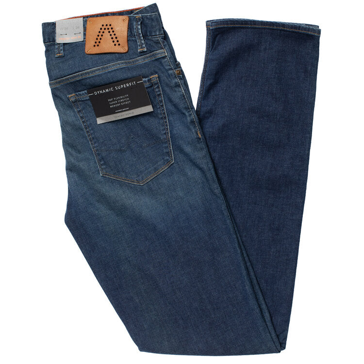 Alberto Jeans Premium Business Pipe Regular Fit 1687-890 in Indigo