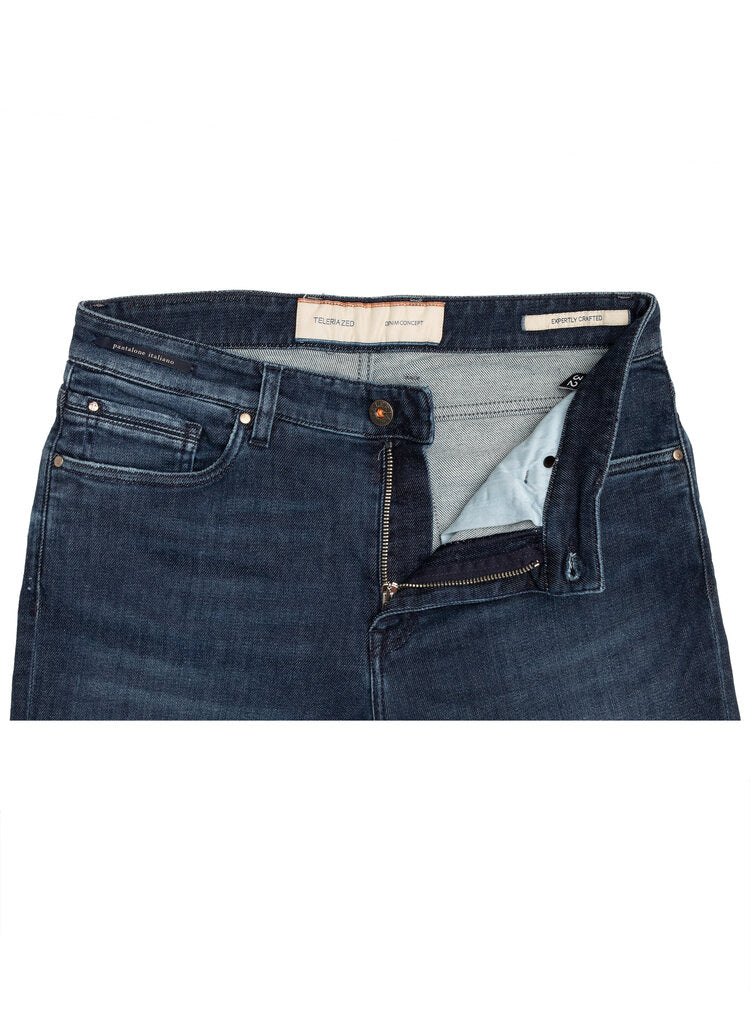 Teleria Zed Cobra Model Denim in Dark Blue