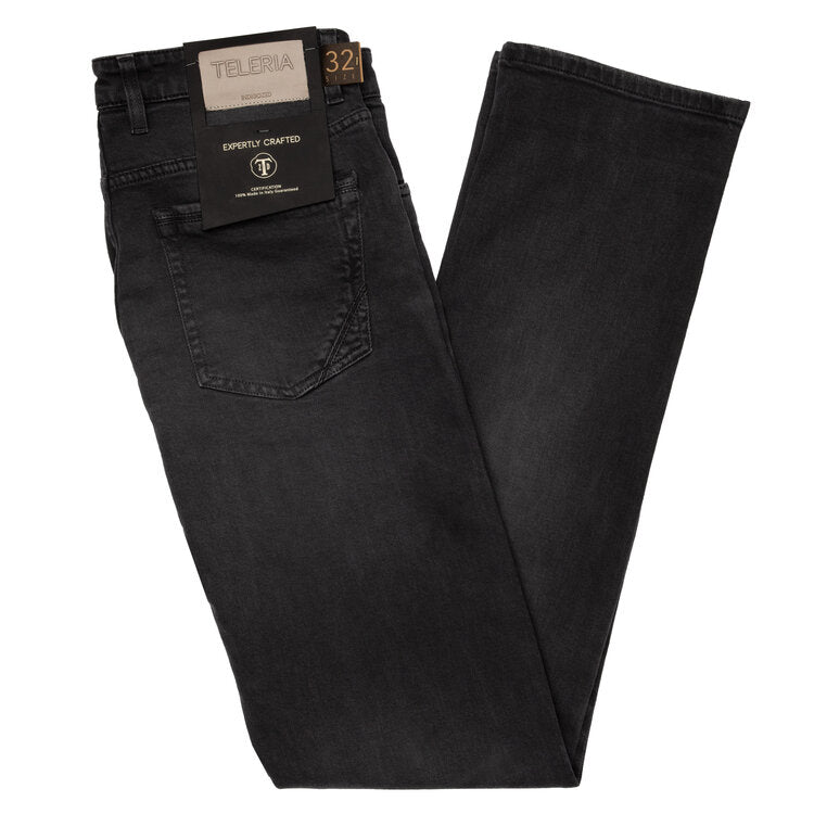 Teleria Zed Cobra Model Denim in HBE Black-Nero (Black)