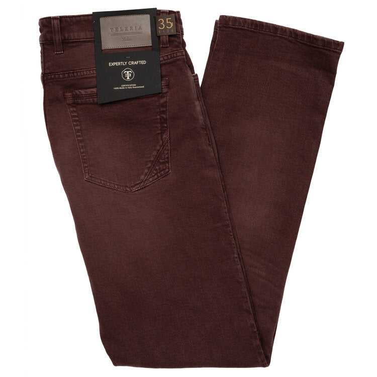 Teleria Zed Cobra Model Denim in Bordeaux