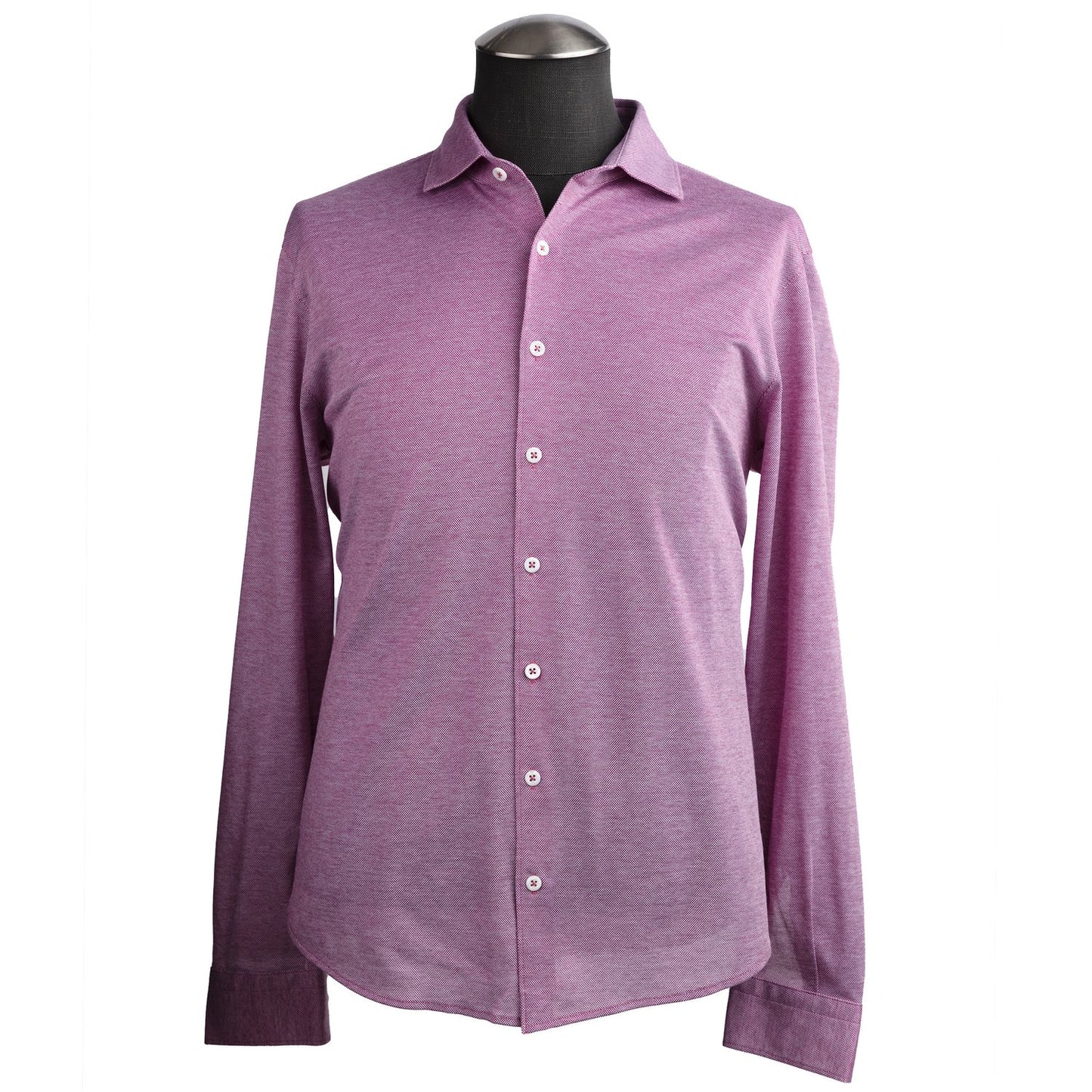 Gran Sasso Jersey Vintage Piqué Sport Shirt in Pink