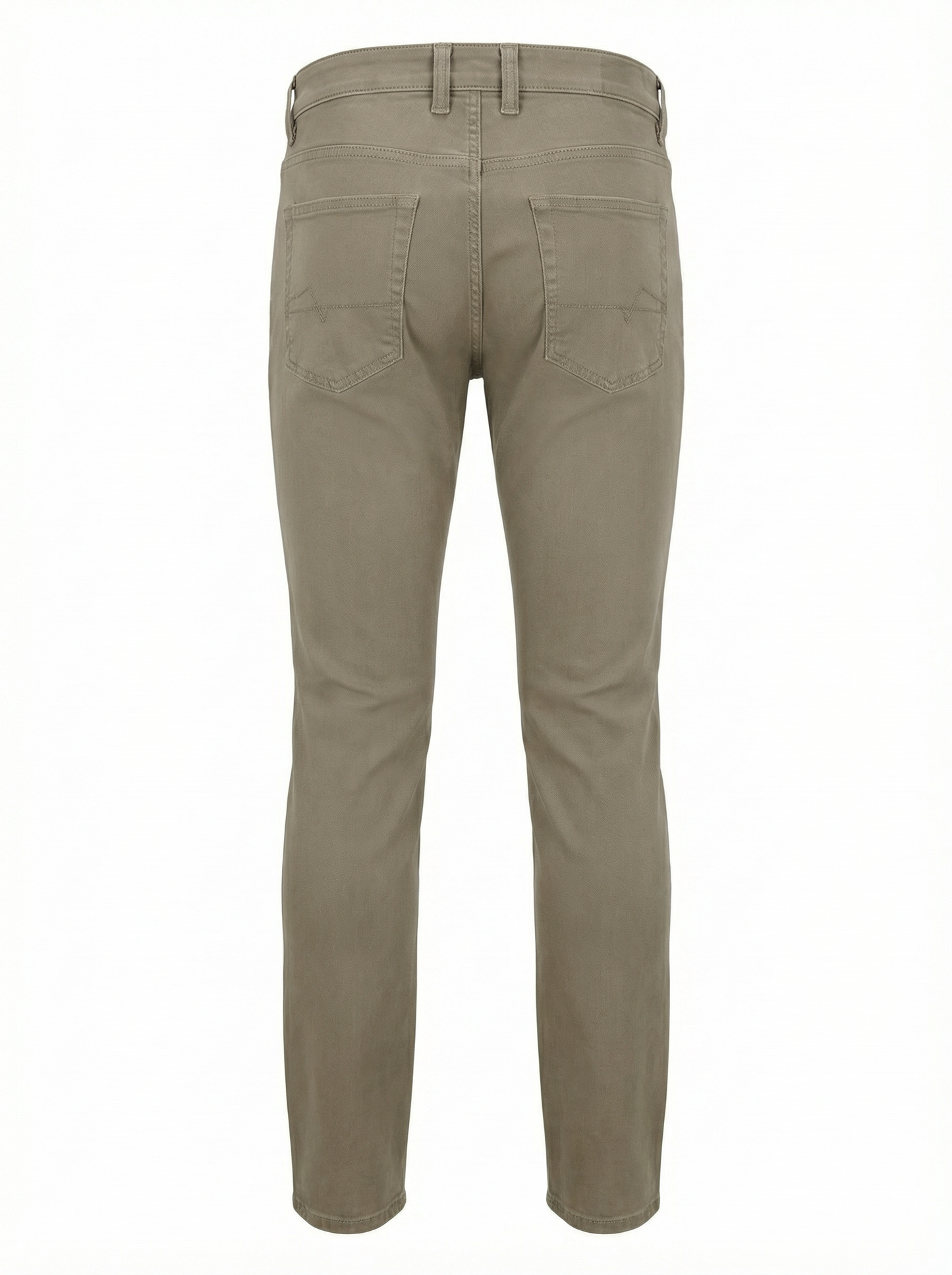 Alberto Jeans Pipe Light Soft Denim in light Olive
