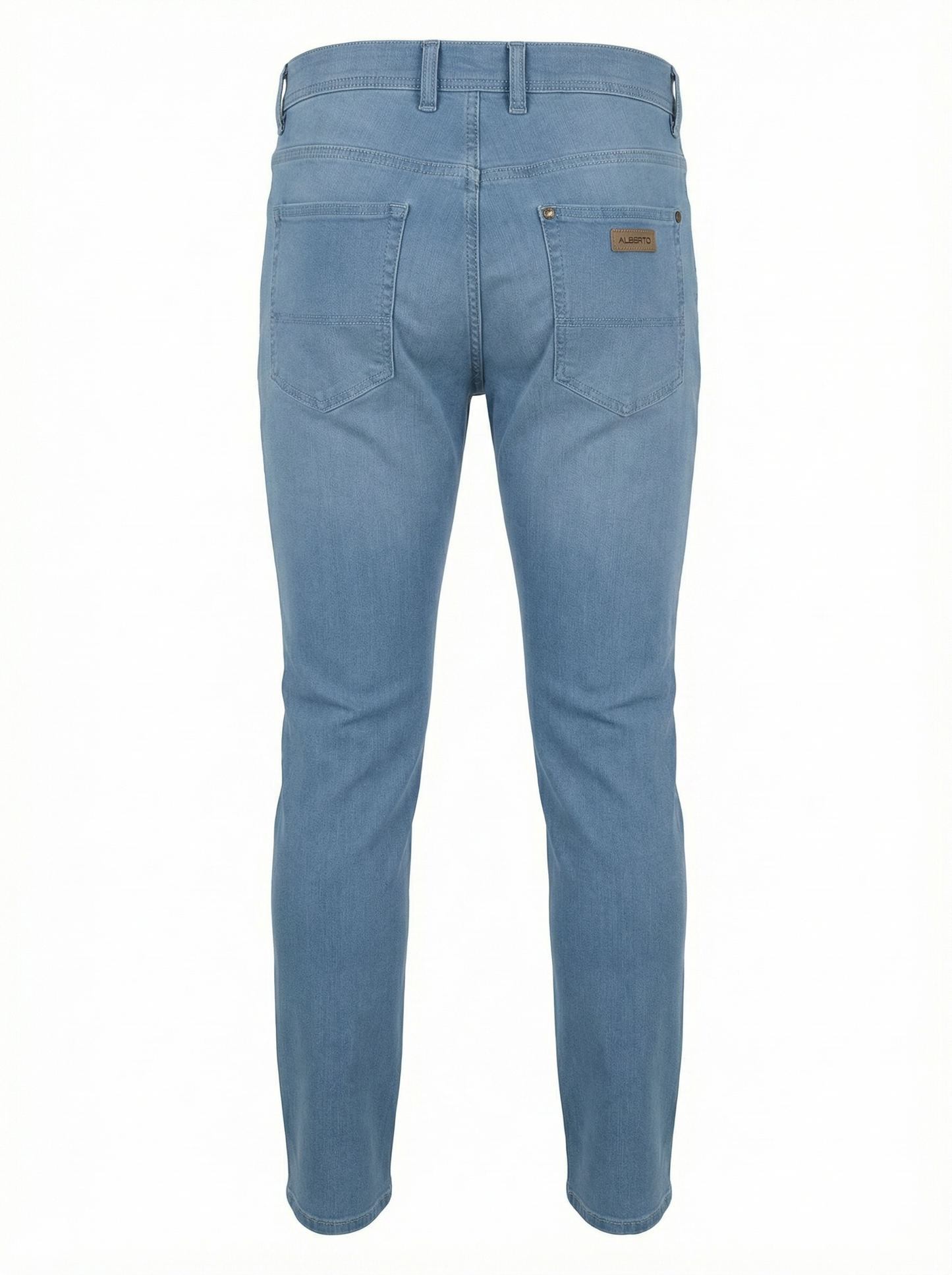 Alberto Jeans Pipe Light Soft Denim in Pale Blue