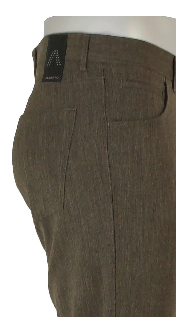 Alberto Jeans Ceramica Stone Modern Fit in Heather Brown
