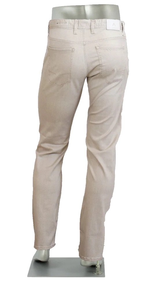 Alberto Jeans Pipe Regular Fit 1577-525 Tencel Light Weight in Tan