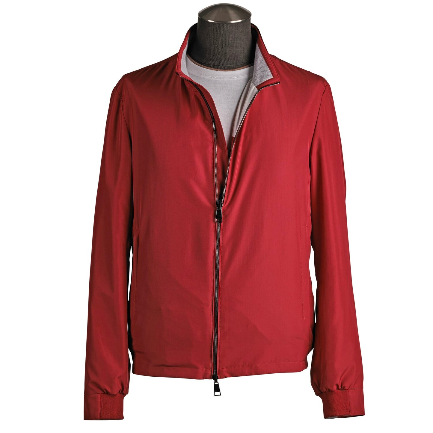 Gallotti Reversible Nylon Windbreaker in Red