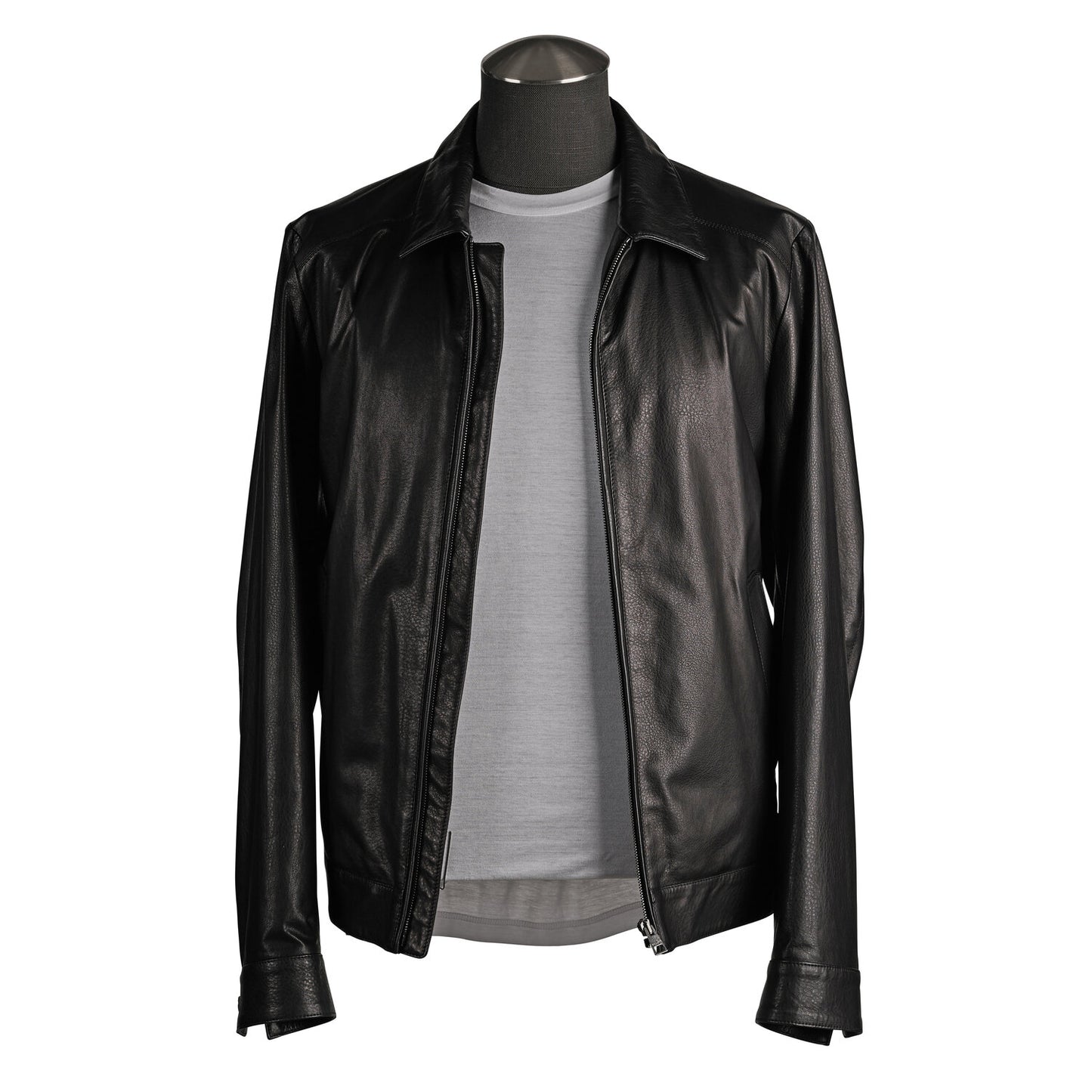 Gallotti Lambskin Jacket in Midnight Blue