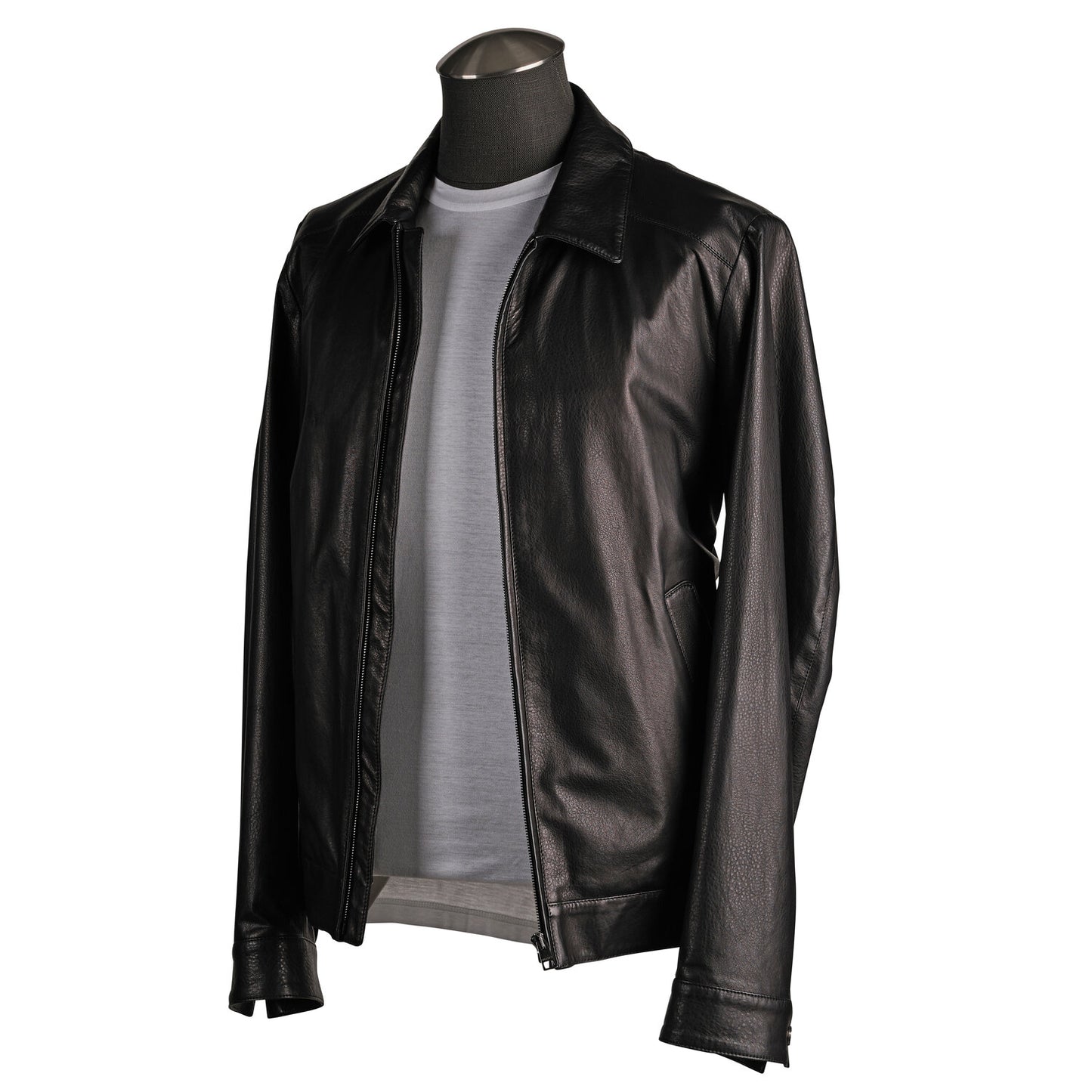 Gallotti Lambskin Jacket in Midnight Blue