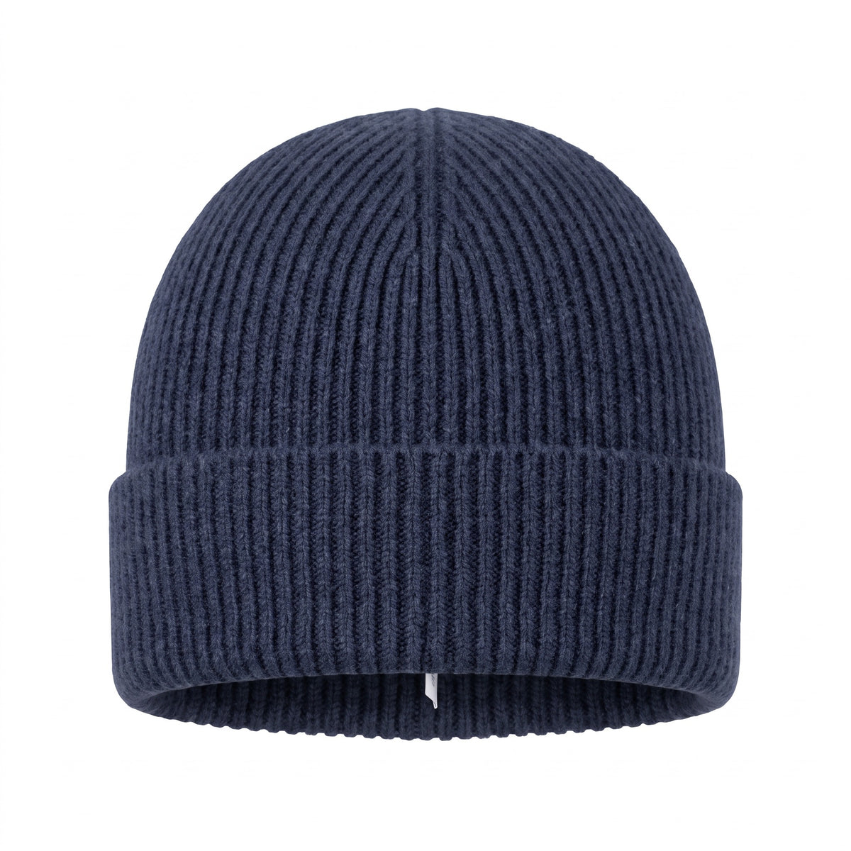 Ferrante Wool & Cashmere Beanie in Navy