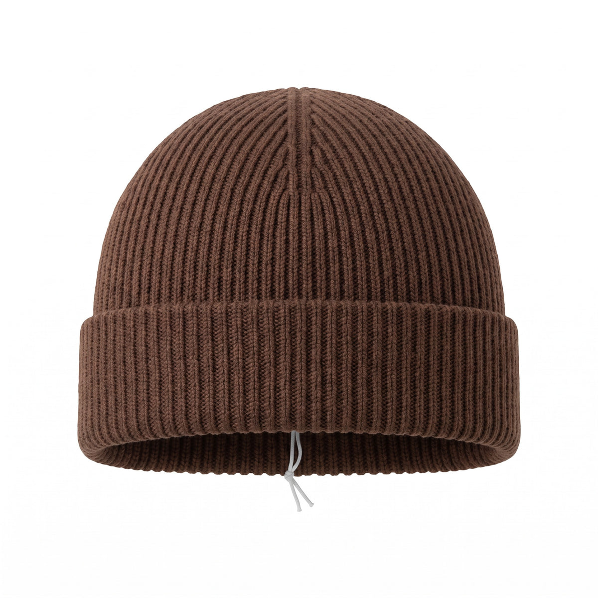 Ferrante Wool & Cashmere Beanie in Chocolate