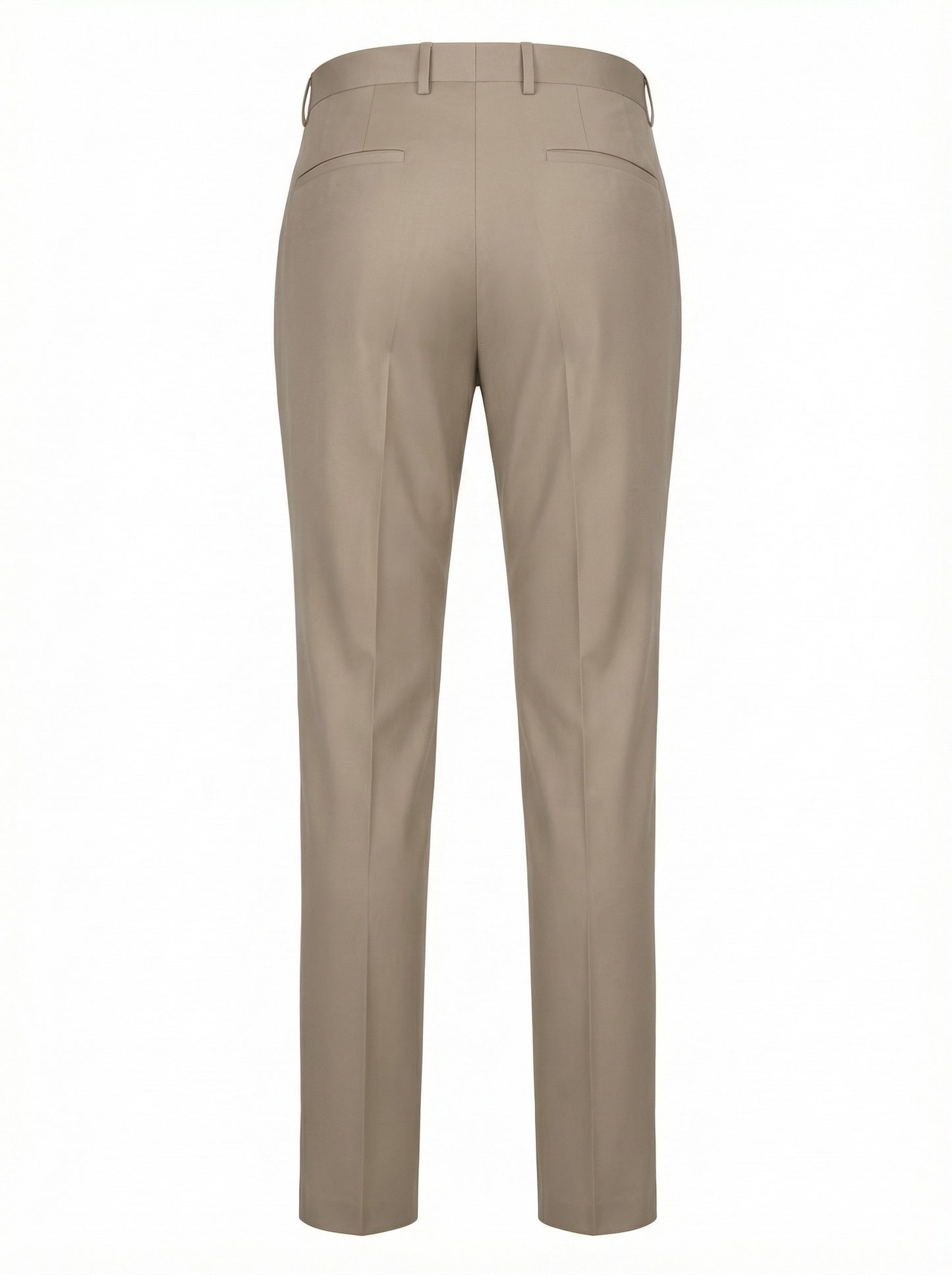Belvest Super 120s Wool Dress Pants in Tan