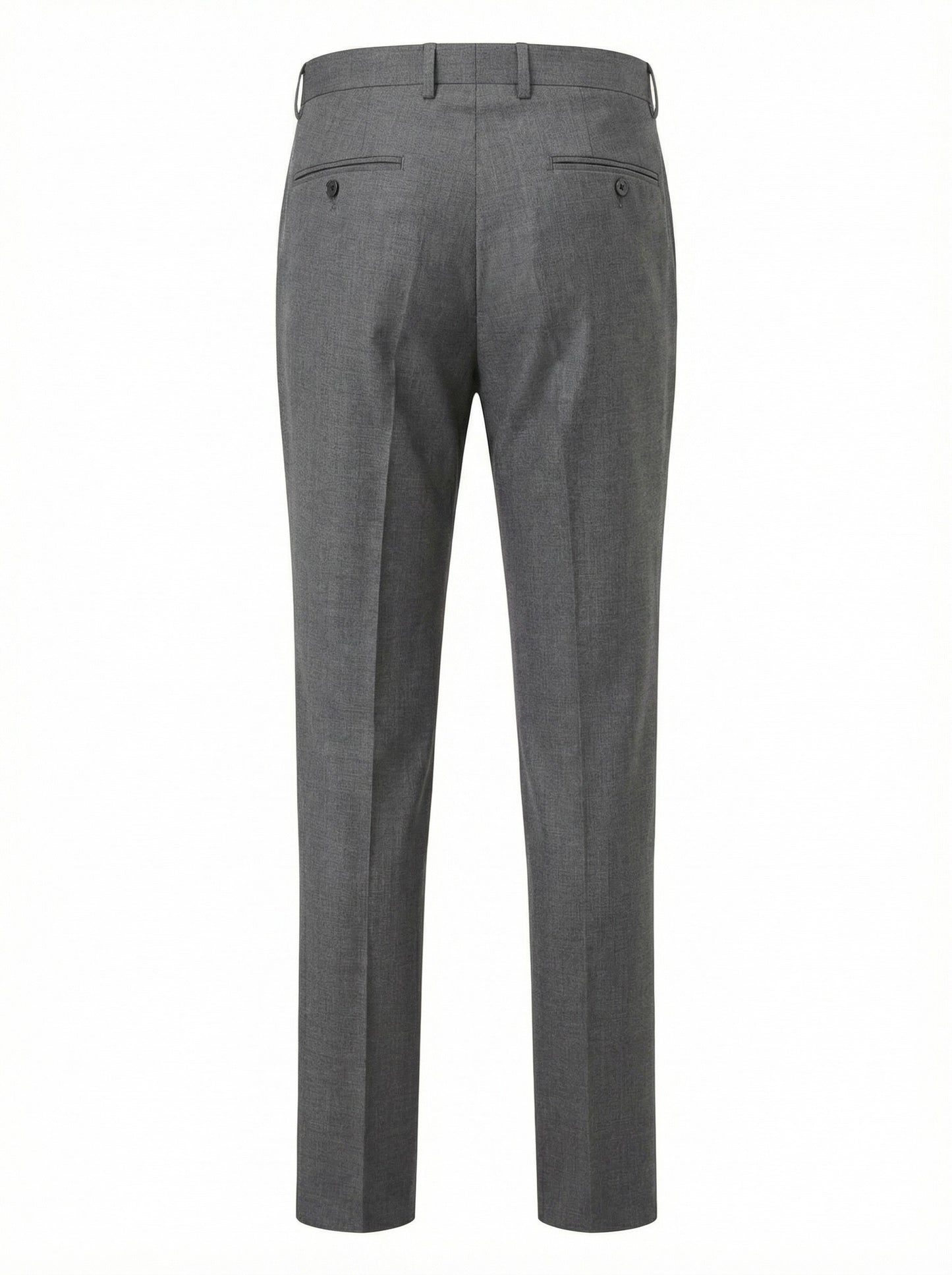 Belvest Super 120s Wool Dress Pants in Light Gray