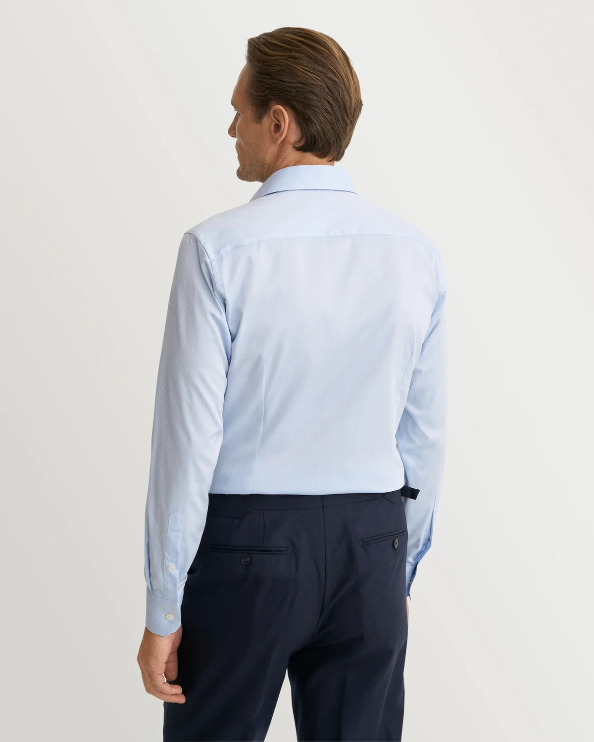 Eton Signature Twill Dress Shirt in-Light Blue