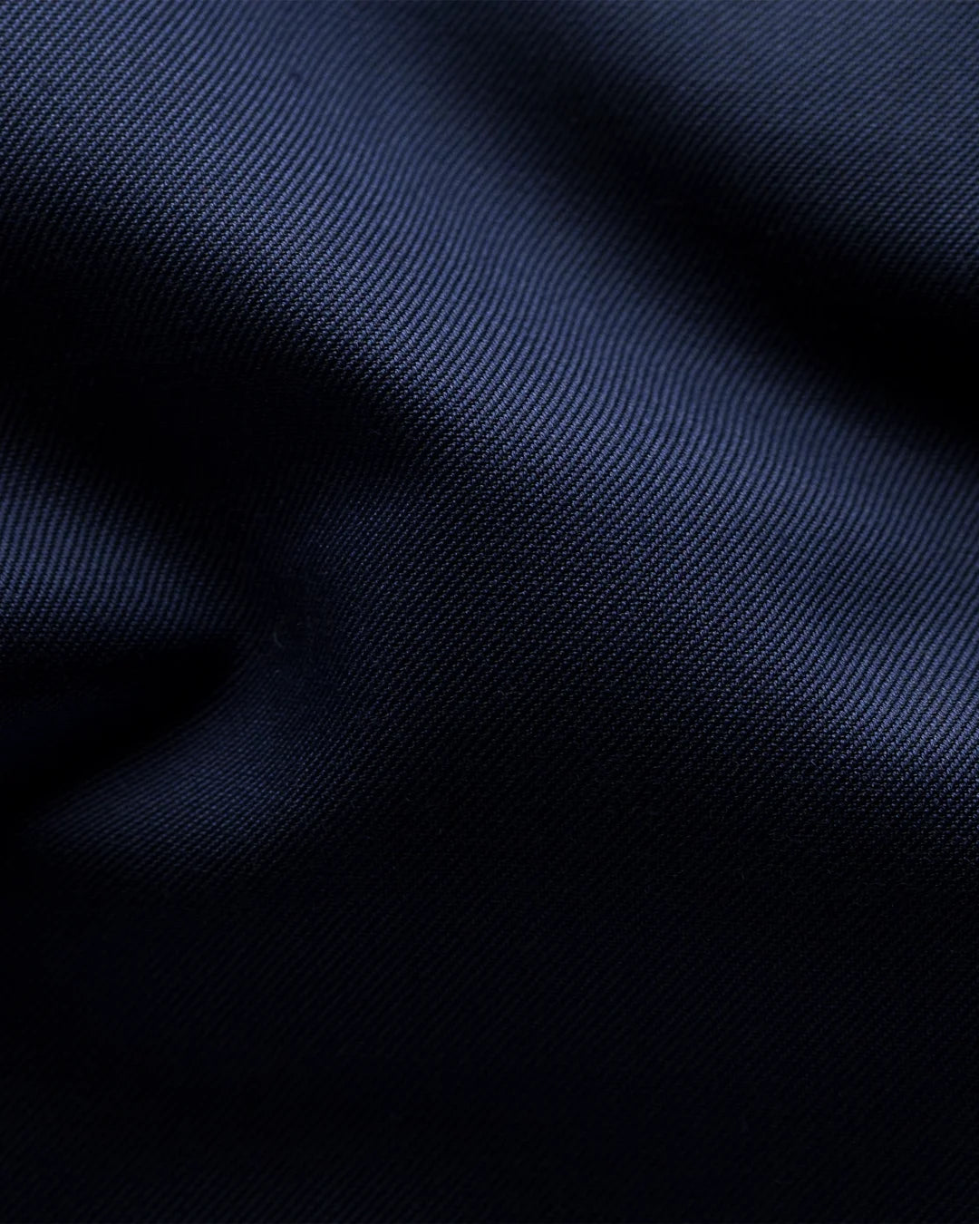 Eton Signature Twill Dress Shirt in Dark Blue